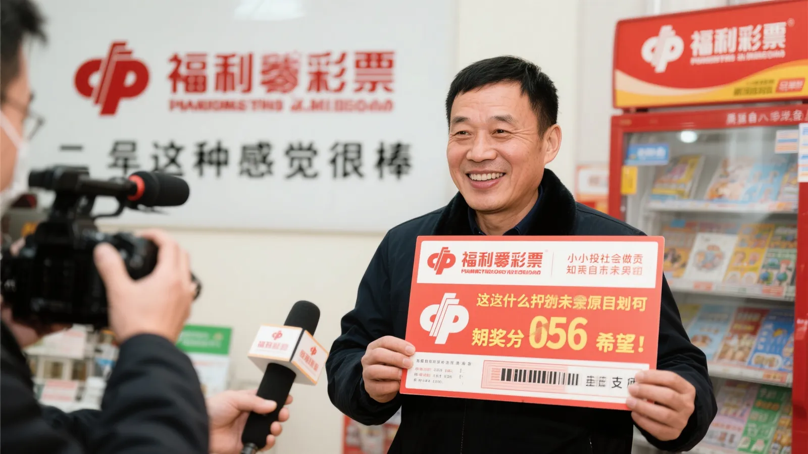 福彩忠实粉丝喜中千万大奖 火速领奖展现热爱