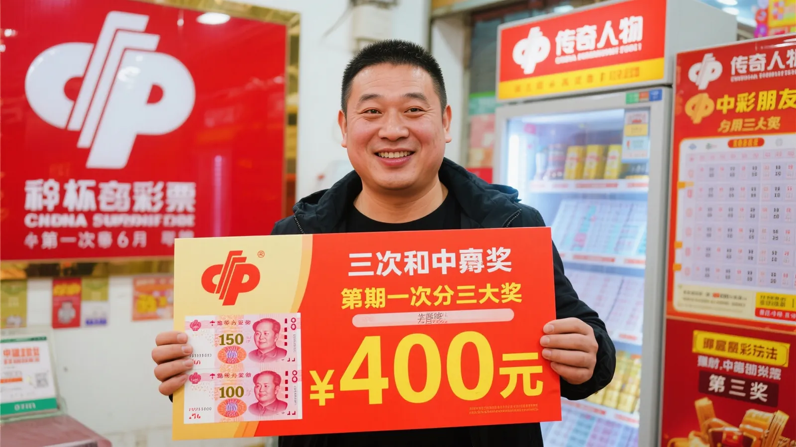 男子凭吉祥数字连中福彩大奖 半年3次获奖狂揽近百万