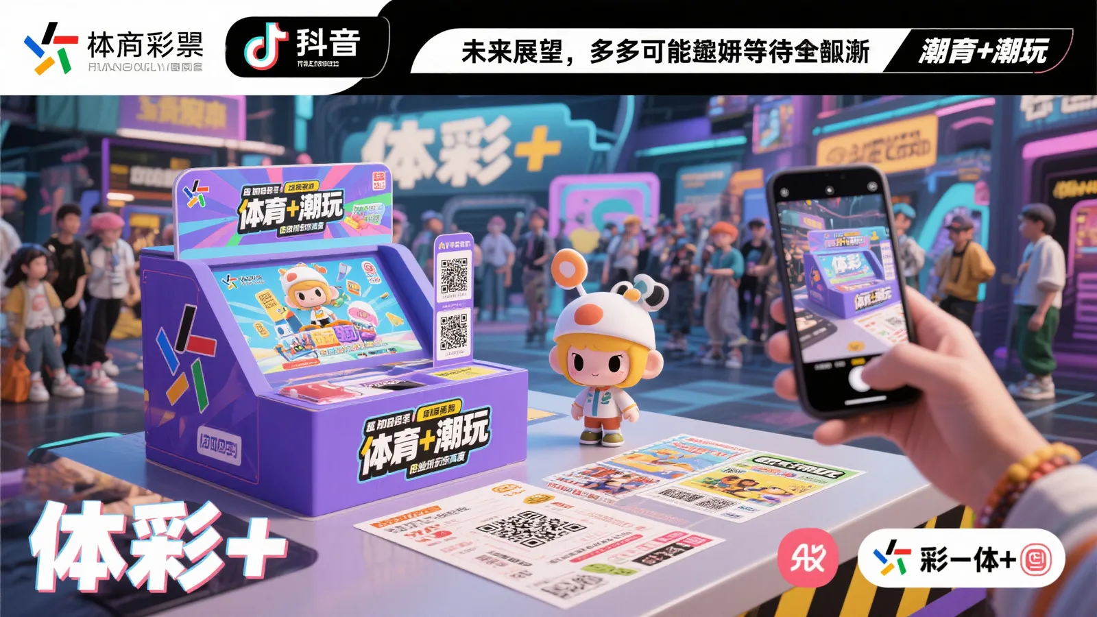 【体彩+】体彩+潮玩：开启年轻一代的欢乐秘钥