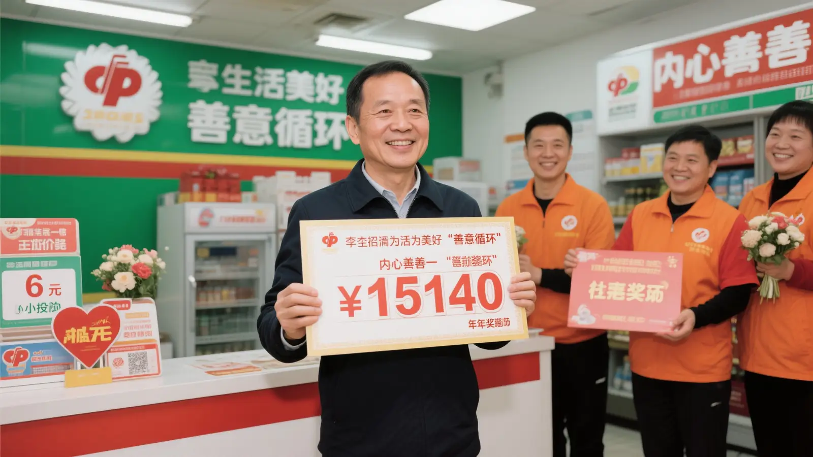 宁波商人6元擒大乐透1514万 热心公益频献爱心