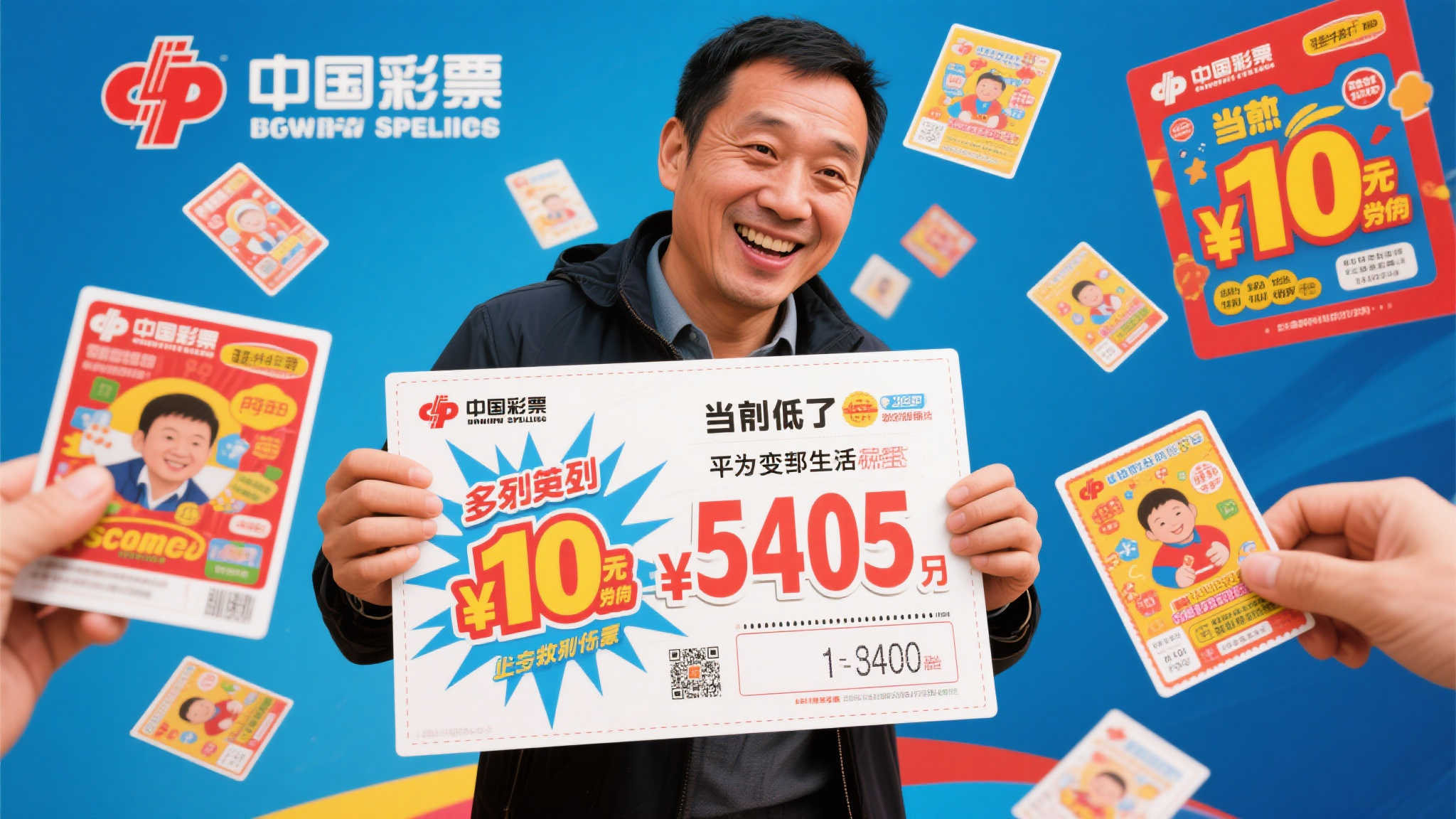 男子刮福彩中150万 优先为孩子在县城置业