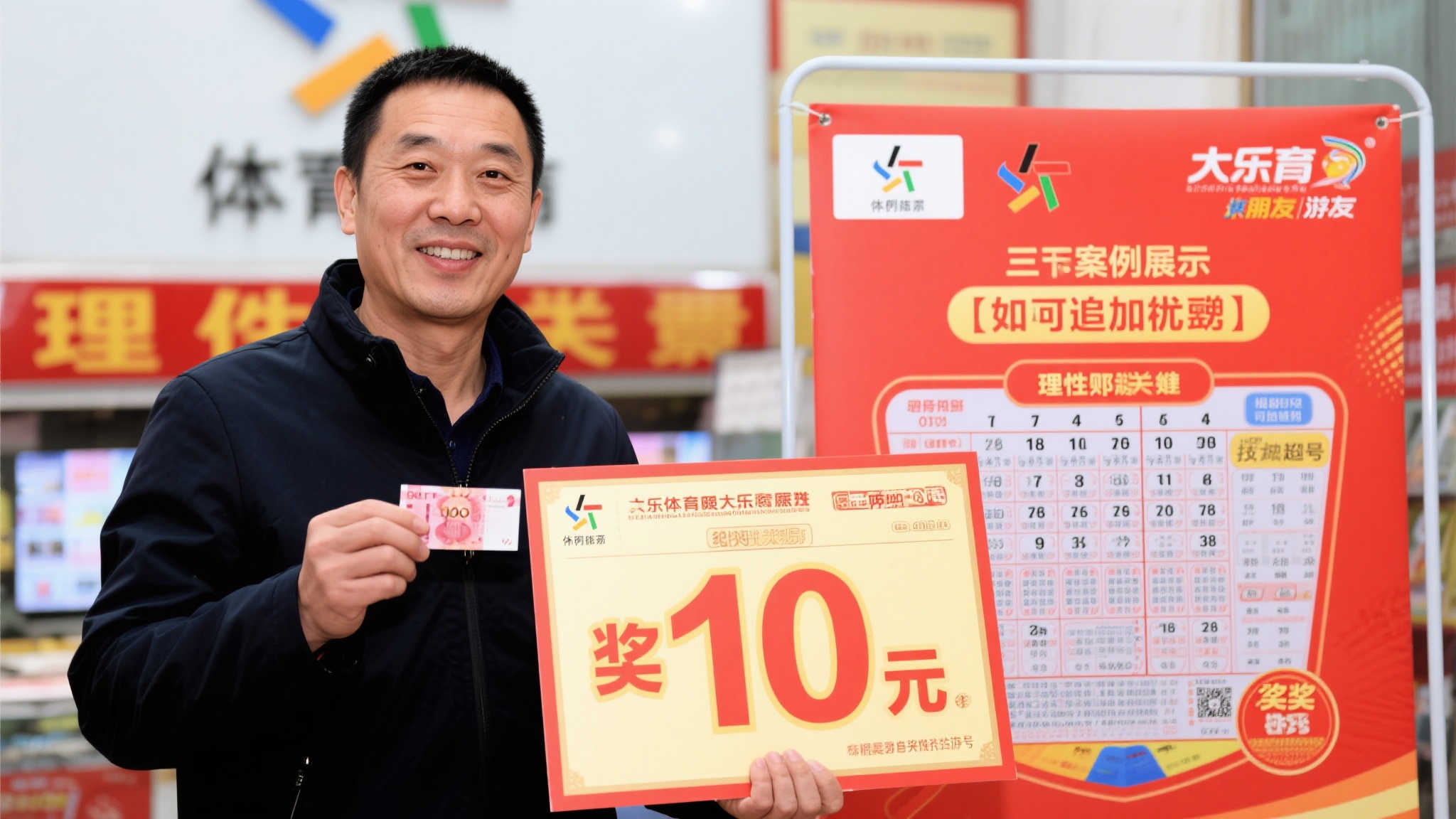 体彩铁粉10元击中大乐透千万大奖 未追加仍心满意足