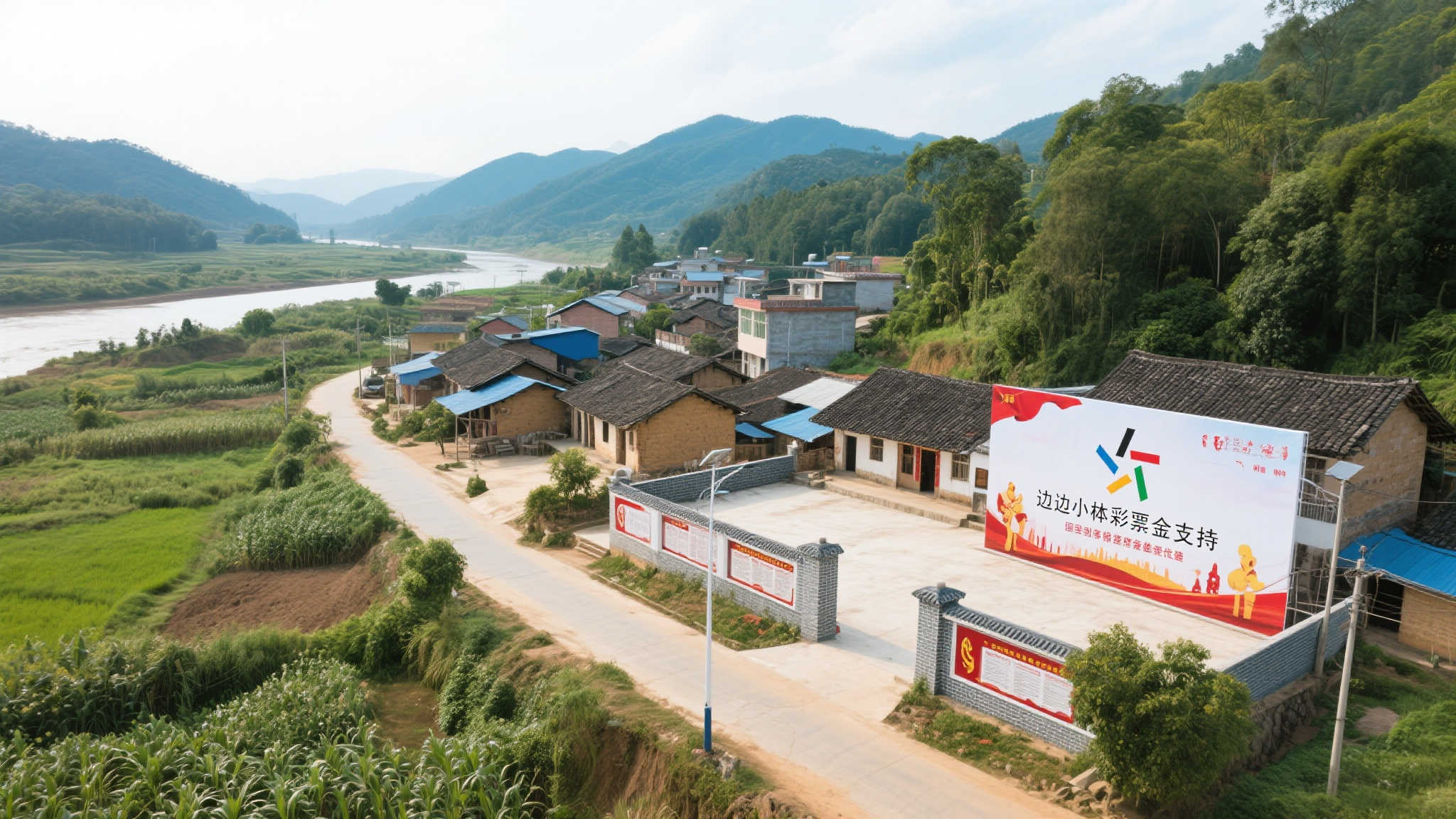 边境小村借彩票公益金开启振兴新篇章